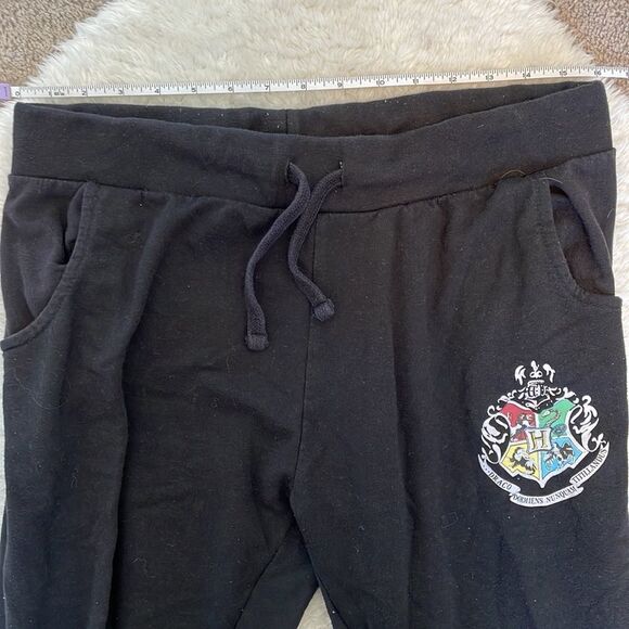Harry Potter Sweat Pants Black Women Size Large - Picture 7 of 8
